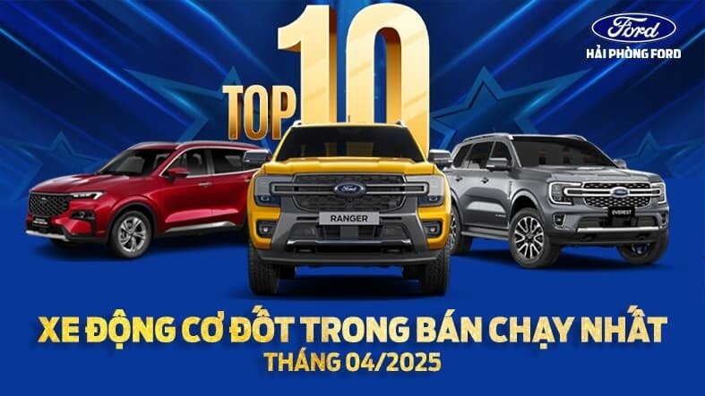 Doanh Số Xe Động Cơ Đốt Trong Bán Chạy Tháng 04/2025